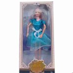 Poupe de collection - kikoucat - robe bleue scintillante - dtails soigns - cadeau idal - 3 + ans