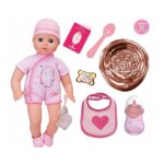 Poupe interactive respirante - schildkrt - kids emilia heartbeat - 42 cm - rose