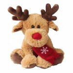 Poupes en peluche de renne jouets en peluche dlan de nol poupes en peluche danimaux en peluche cadeaux ...