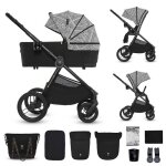 Poussette 2 - en - 1 jusqu?� 27 kg kinderkraft nea 2 bizuu si�ge r�versible roues increvables pliage ...