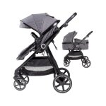 Poussette 2 en 1 versa - gris