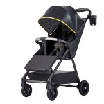 Poussette 3 en 1 auvent capote r�glable canne landau 4 roues anti - chocs harnais � 5 points charge 15kg ...