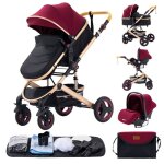 Poussette 3 en 1 poussette combine yazoco sige - auto nacelle trio rversible rglable haute qualit ...