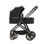 Poussette 3 en 1 poussette haute visibilit� nacelle double face dossier r�glable et pare - soleil