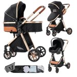 Poussette 3 en 1 magic zc poussette bebe poussette de luxe pousette avec sac � main jusqu� 15kg 0 - 3ans ...