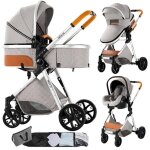 Poussette 3 en 1 magic zc poussette bebe poussette trio pousette avec sac � main jusqu� 15kg 0 - 3ans ...