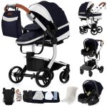Poussette 3 en 1 magic zc poussette poussette combin�es poussette de luxe cuir pu sac � main porte - ...