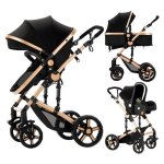 Poussette 3 en 1 magic zc poussette poussette cosy voyage jusqu� 15kg 0 - 3 ans pliage en un clic avec ...