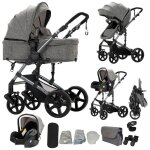 Poussette 3 en 1 magic zc poussette pousette trio 3 en 1 pousette cadre en alliage daluminium sac � main ...