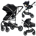 Poussette 3 en 1 magic zc poussette pousette trio 3 en 1 poussette cosy voyage jusqu� 15kg 0 - 3ans cadre ...