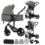 Poussette 3 en 1 magic zc poussette pousette trio 3 en 1 jusqu� 15kg 0 - 3 ans avec accoudoirs paysage ...