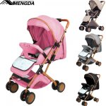 Poussette bb citadine - mengda - assis couch pousser ou tirer 4 roues - de la naissance  4 ans - ...