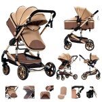 Poussette b�b� magic zc poussette 3 en 1 avec grande nacelle poussette trio pliable un clic cadre en ...