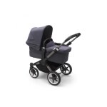 Poussette bugaboo donkey 5 mono complète graphite - stormy blue Poussette bugaboo donkey 5 mono complète graphite - stormy blue