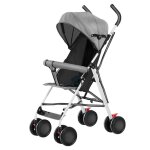 Poussette canne 0 - 4 ans - lvhcmfohm - avec moustiquaire et capote en trois parties - 45x67x100 cm - ...