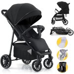 Poussette canne - nhhf - 0 - 4 ans - jusqu 22kg - dossier rglable - 4 roues pivotantes avec amortisseurs ...