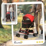 Poussette pour chien 2 en 1 trolley pour chien sac de transport buggy pour chien pliable avec coussin ... Poussette pour chien 2 en 1 trolley pour chien sac de transport buggy pour chien pliable avec coussin ...