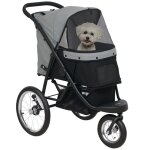 Poussette pour chien - pawhut - pliable - panier de rangement coussin lavable roues en caoutchouc et ... Poussette pour chien - pawhut - pliable - panier de rangement coussin lavable roues en caoutchouc et ...