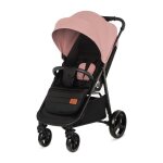Poussette citadine - kinderkraft - grande plus - 4 roues - dossier & repose - pieds rglables rose