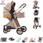 Poussette combines bebe 3 en 1 poussette canne haute qualit - magic zc - siges auto nacelle acec grand ...