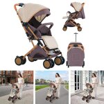 Poussette compacte citadine - xuanyu - pliable dune main - de la naissance � 22 kg - dossier inclinable ...