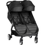 Poussette double baby jogger city tour 2 l�g�re et pliable - pitch black
