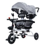 Poussette double lgre landau pliable de voyage poussette tandem compacte avec siges rversibles nacelle ...