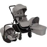 Poussette graco near2me dlx trio - si�ge auto et nacelle r�glable gris ash