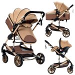 Poussette magic zc poussette 3 en 1 poussette bebe poussette de luxe jusqu� 15kg 0 - 3ans pliage en un ...