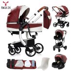 Poussette magic zc poussette bebe cuir pu impermable poussette 3 en 1 poussette canne jusqu a 30 kg ...