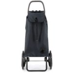 Poussette de march pliante rolser - imax mf logic rd6 - gris fonc - 6 roues