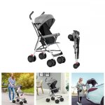 Poussette pliable bebe - mengda - poussette citadine - avec cotons et moustiquaire - pour les b�b�s de ...