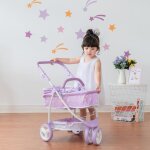 Poussette landau nacelle 2en1 pour poupée poupon de 40 - 45 cm olivia?s little world ol - 00010 Poussette landau nacelle 2en1 pour poupée poupon de 40 - 45 cm olivia?s little world ol - 00010
