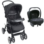 Poussette + sige auto bb trottine ts cassiope2 noiretoile