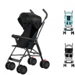 Poussette simple - xuanyu - poussette canne - avec habillage pluie + moustiquaire - noir