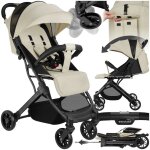 Poussette - tectake - poussette buggy finn avec panier et harnais � 5 points frein et arceau de s�curit� ...