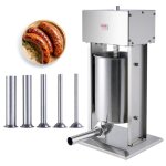 Poussoir à saucisses Électrique - vevor - modèle xzo - 12d - 12 l - acier inoxydable 304 - 200 w Poussoir à saucisses Électrique - vevor - modèle xzo - 12d - 12 l - acier inoxydable 304 - 200 w
