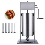 Poussoir  saucisses manuel - duoku - 15 l - acier inoxydable 304 - machine vertical