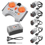 Power functions kit de 8 accessoires lectriques pour jouets avec tlcommandecble dextension avec de ...