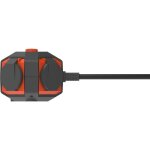 Power globe - quarx - ip44 - 4 prises interrupteur cble 3m