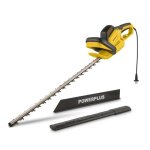 Powerplus taille - haie �lectrique powxg20091�? 750w ? lame 700 mm ? poign�e rotative ? prot�ge - lame ...