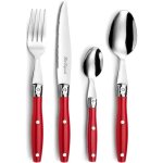 Pradel essentiel - m�nag�re 24 couverts de table pour 6 personnes - comptoir - acier inoxydable 18 / ...