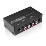 Pramplificateur phono ultra - compact avec entre et sortie rca interfaces trs 1 / 4 pouces pramplificateur ...