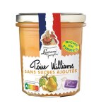 Pr�paration de fruit poire williams sans sucre ajout� lucien georgelin le bocal de 320g nutriscore a