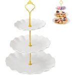 Pr�sentoir � g�teau 3 �tages multifonction - pour fruits et bonbons support
