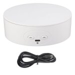 Prsentoir rotatif  360 degrs charge maximale de 3 kg plateau tournant lectrique pour bouteilles de ...