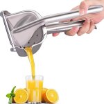 Presse - agrumes manuel - 1 pi�ce presse - agrumes manuel inox - citron / extraction jus qiedoviey