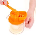 Presse - agrumes manuel portable pour une extraction facile du jus frais des oranges des l�gumes et dautres ...