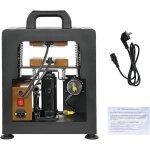 Presse  chaud hydraulique manuelle de 5 tonnes machine dextraction de colophane  double plaque chauffante ...