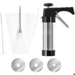 Presse � churro en acier inoxydable facile � utiliser machine � friandises espagnoles appareil de cuisine ...